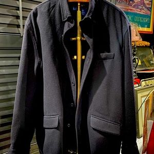 Men’s Faconnable Wool Shirt Jacket XL